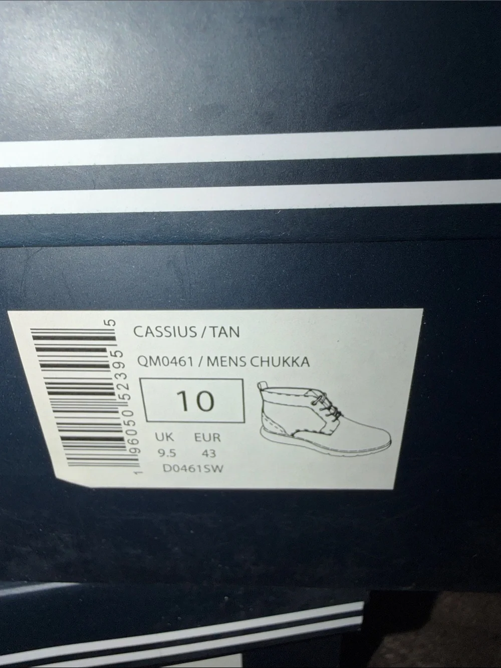 New Nautica men’s chukka sizes 7.5-10.0